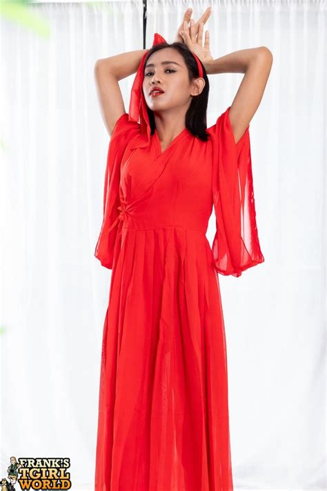 shemale nutty|Tiny Cambodian ladyboy Nutty has a big cock and loves anal.